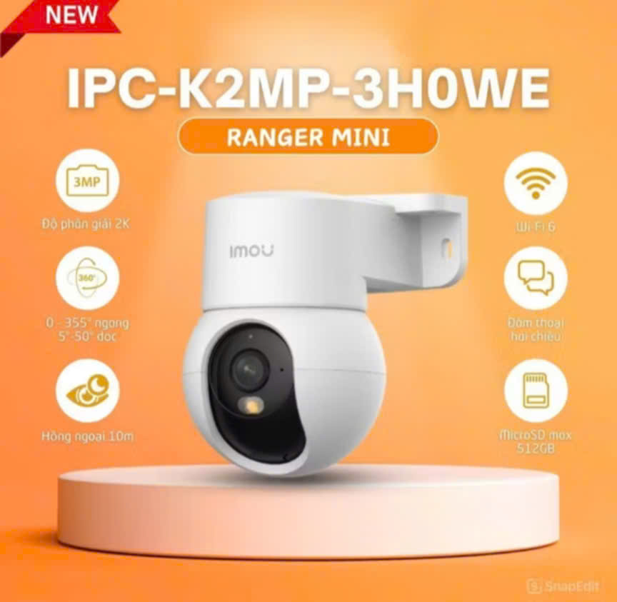 Camera IMOU Ranger mini K2MP