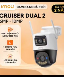Camera Wifi Imou ngoài trời 2 mắt Cruiser Dual 2 I 6MP/10MP